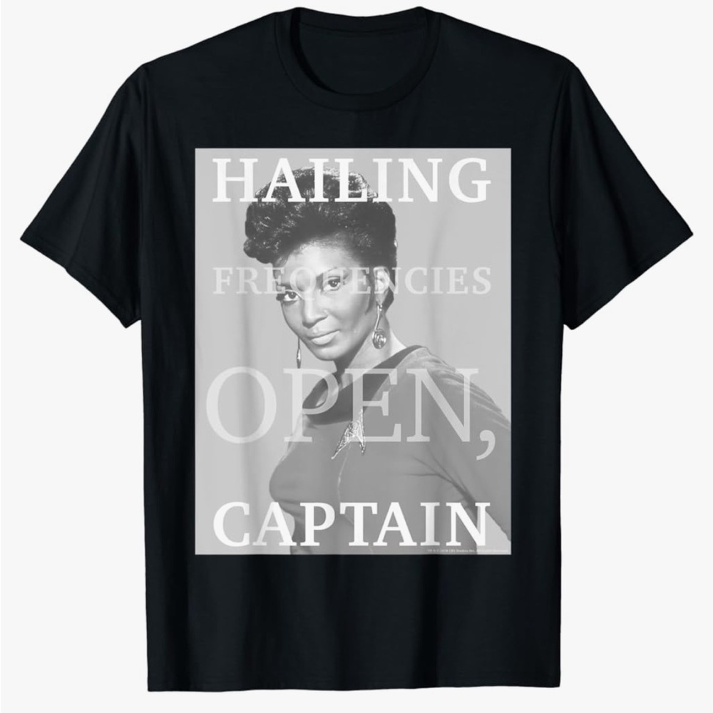 Star Trek Original Series Uhura Photo Graphic T-Shirt